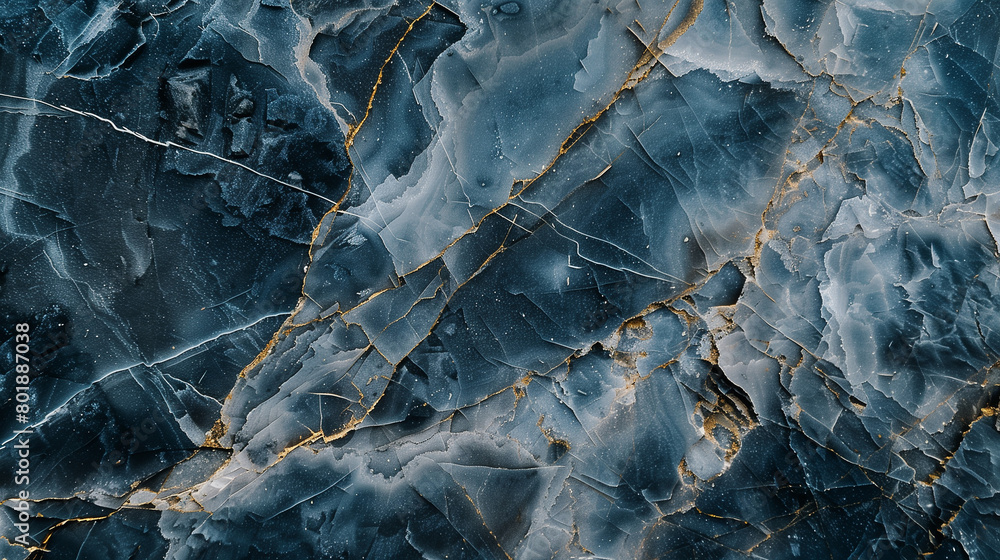 Fototapeta premium Elegant Sophistication: Capturing the Beauty of Natural Stone with a Close-Up Marble Texture for Digital and Print Designs