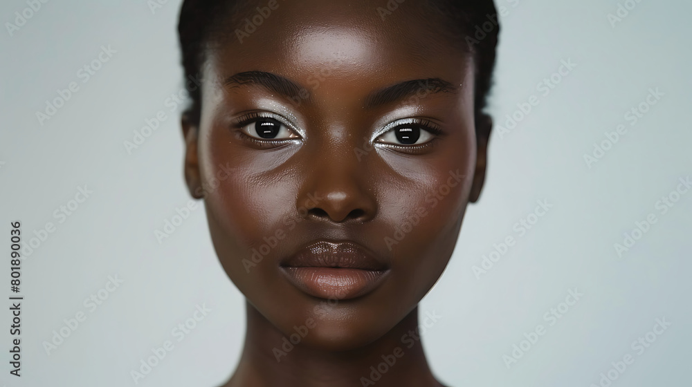 Beauty skin care woman natural makeup female model Beauty skin care woman natural makeup female model