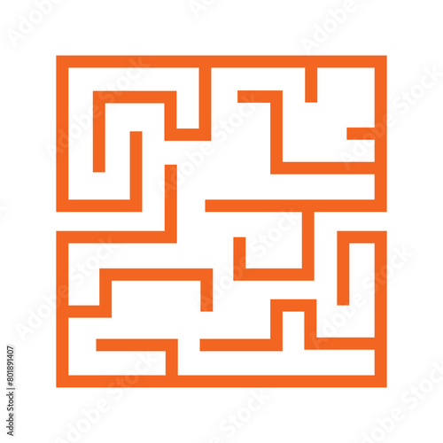 Simple Square Maze Labyrint
