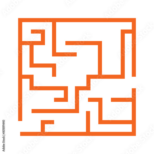 Simple Square Maze Labyrint