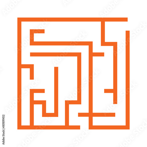 Simple Square Maze Labyrint