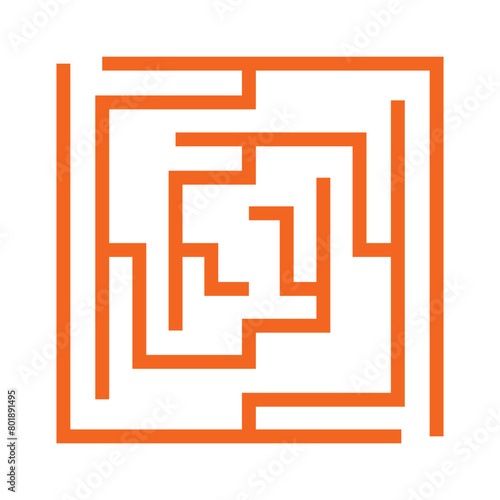 Simple Square Maze Labyrint