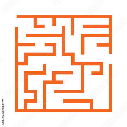 Simple Square Maze Labyrint