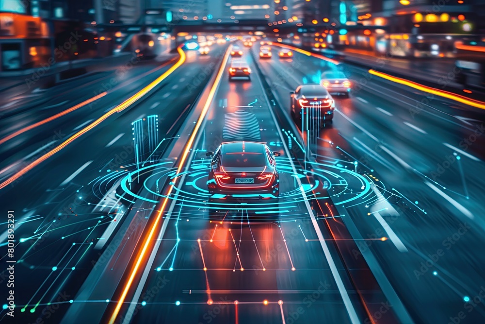 Self driving electric cars in the streets Self driving electric cars in the streets
