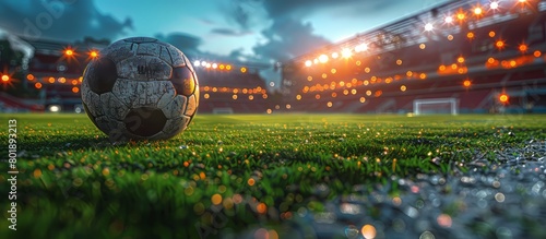 Soccer Ball on Grass © Henry