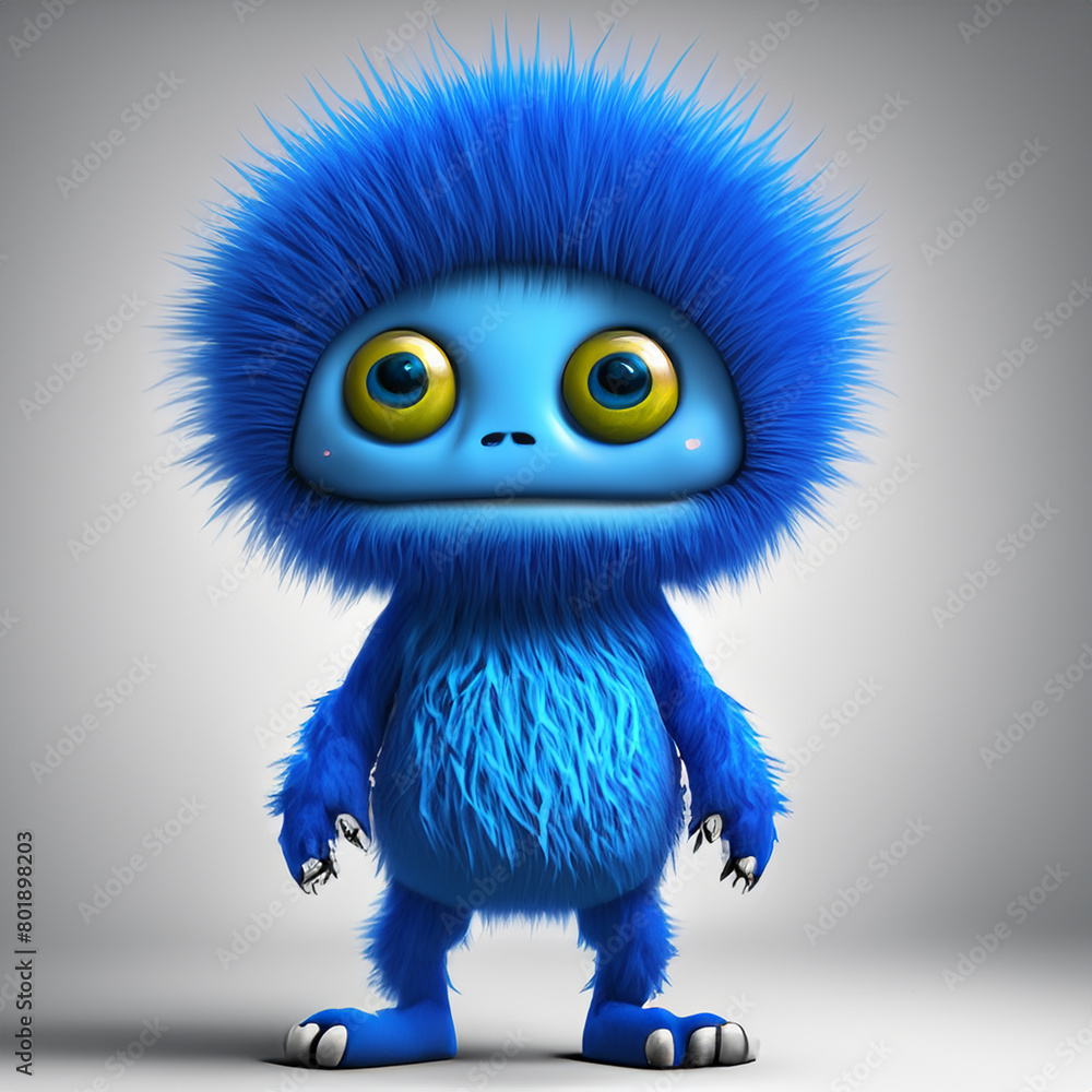 Fototapeta premium monster cartoon