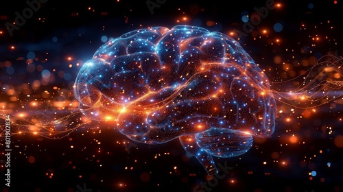 The human brain is the control center of the nervous system, and is responsible for coordinating all of the body's functions