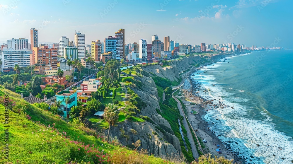 Lima Rich History Skyline