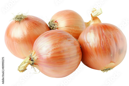Onions Vegetables On Transparent Background.