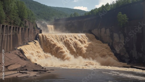 dam failure photo