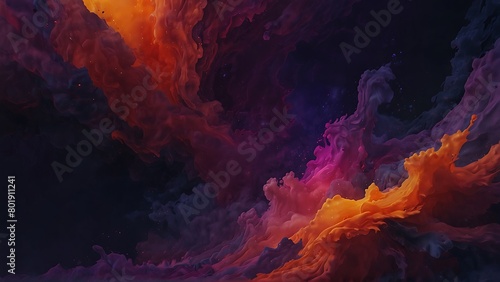 fire background Ethereal Colorburst Vibrant Gradient with Grainy Texture