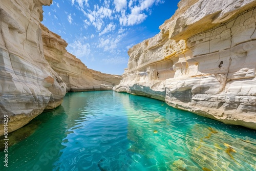canyon of the island of Qeshm