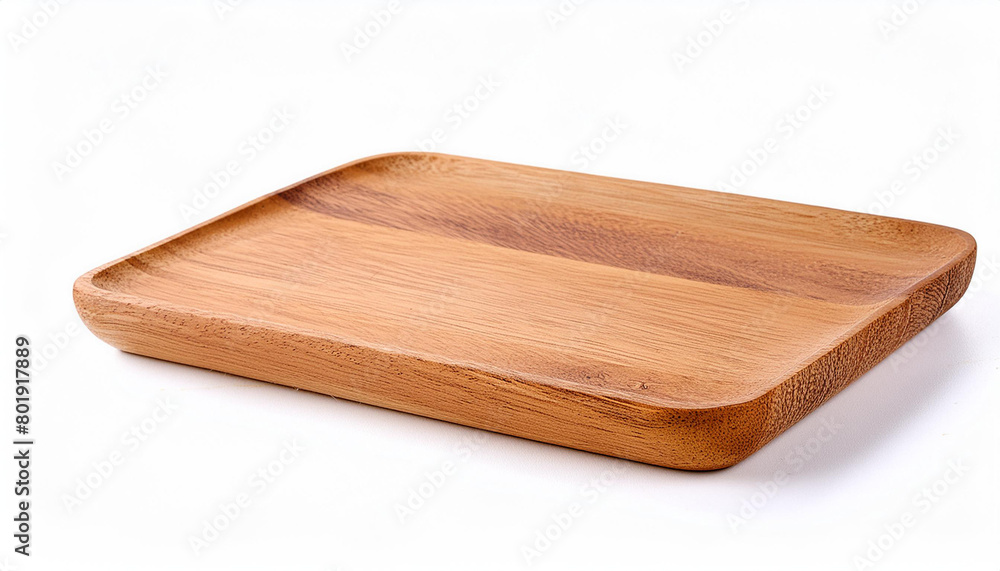 Wooden cutting board isolated on a white background Wooden cutting board isolated on a white background