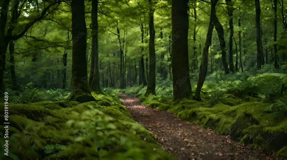 Wilderness landscape forest with pine trees Wilderness landscape forest with pine trees