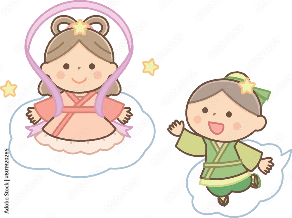 織姫と彦星 織姫と彦星