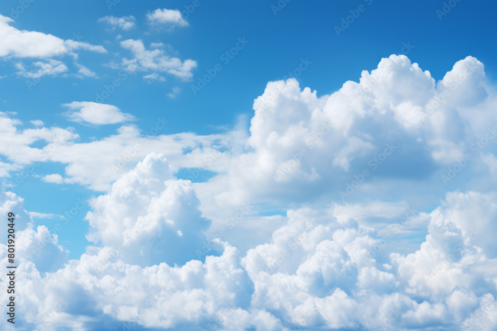 Processed collage of cloudy light blue sky texture. Background for banner, backdrop or texture Processed collage of cloudy light blue sky texture. Background for banner, backdrop or texture