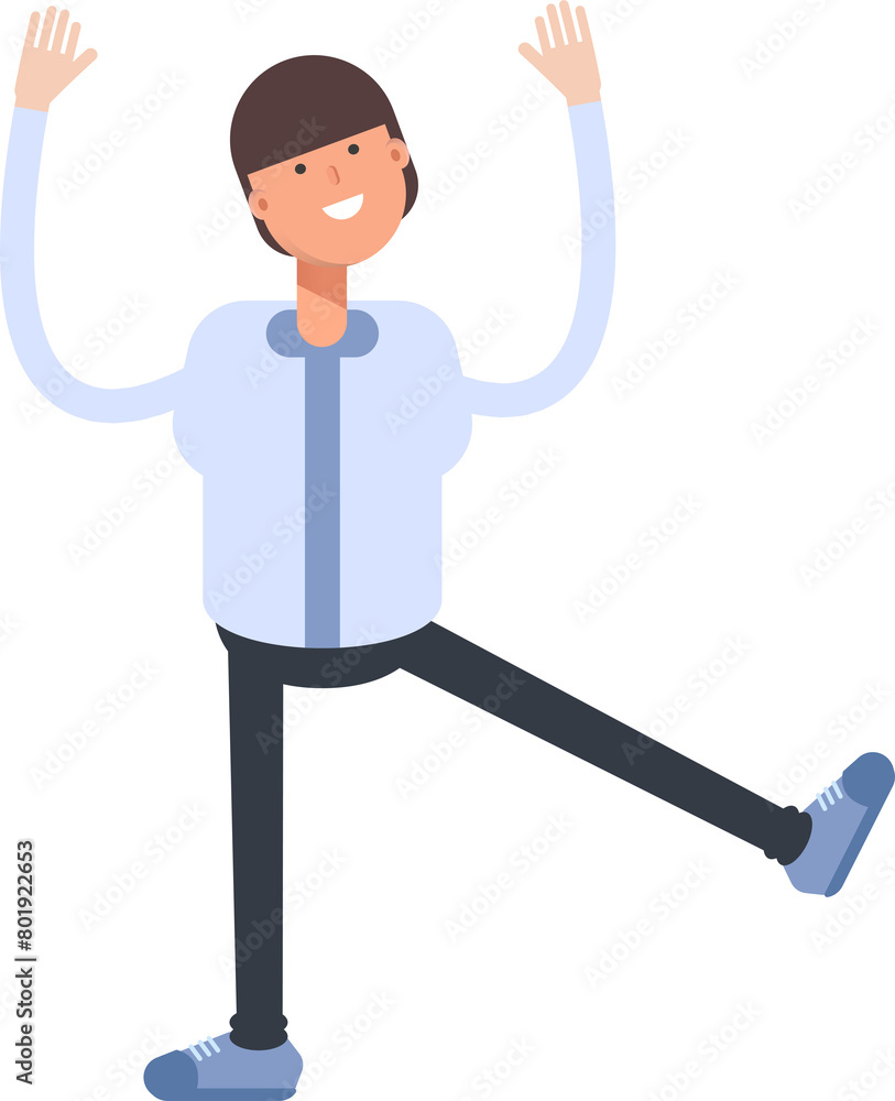 Businessman Character Relaxing Illustration
Businessman Character Relaxing Illustration