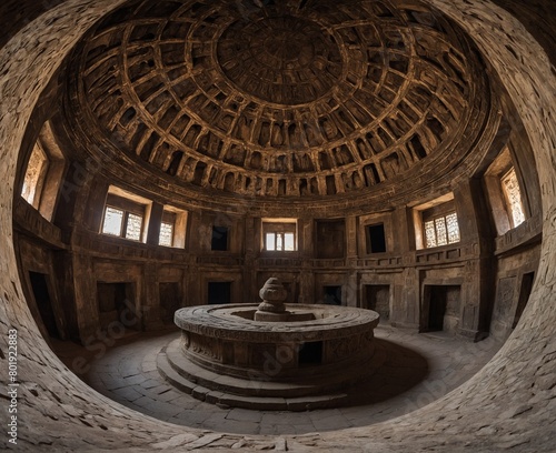 360-degree panoramic photospheres offering immersive views inside heritage structures like temples and tombs.
 photo