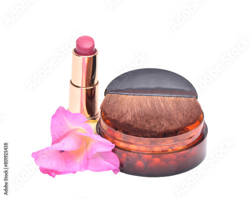 Cosmetics  on a white background isolated