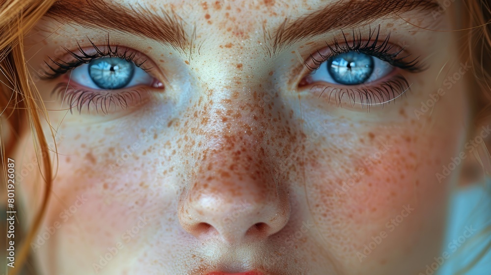 Flawless Female Portrait with Perfect Focus Generative AI Flawless Female Portrait with Perfect Focus Generative AI