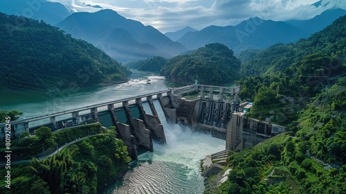 pristine hydropower infrastructure and maximizing dam operations. © Irfan