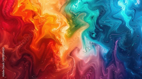 Colorful fine art abstract background