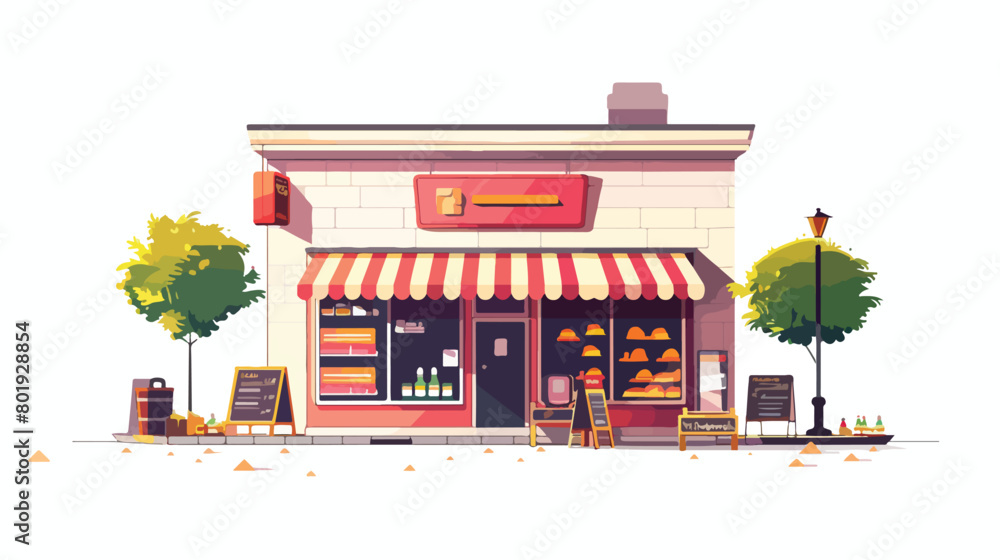 Stores design over white backgroundvector illustration