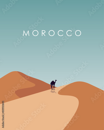 Morocco poster, banner, cover