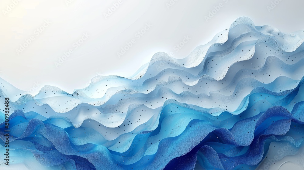 Obraz premium Nordic Inspired Banner Background with Empty Space Generative AI