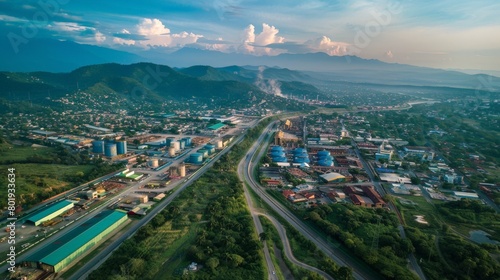 San Pedro Sula Industrial Center Skyline photo