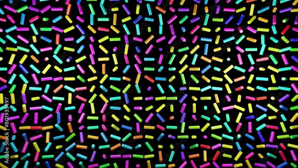 abstract festive bg with rows of cylinders on plane flashing neon multicolored light randomly. Loop beautiful bg in 4k. Neon bulbs for show or events, exhibitions, festivals or concerts, music videos abstract festive bg with rows of cylinders on plane flashing neon multicolored light randomly. Loop beautiful bg in 4k. Neon bulbs for show or events, exhibitions, festivals or concerts, music videos
