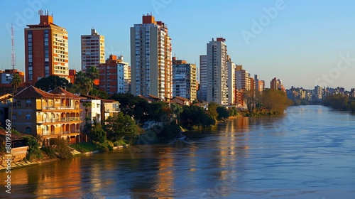 AsunciÃ³n skyline, Paraguay, riverside charm with historic roots photo