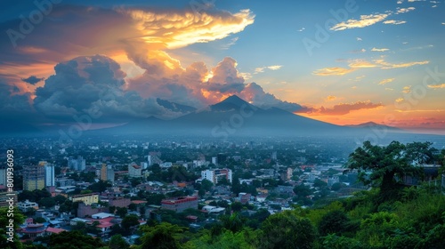 San Salvador Volcanic Views Skyline