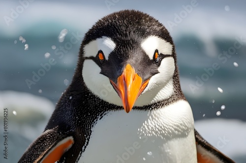 beautiful King Penguin Generative AI 