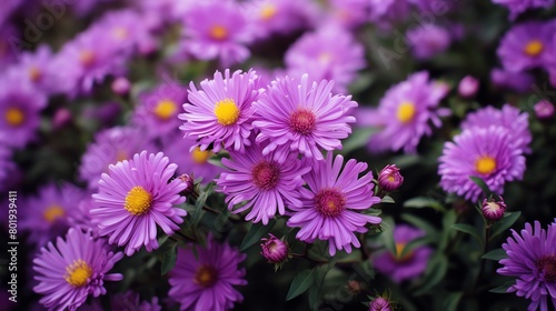 aster  purple aster