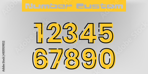 set numbers, custom with a variety of the latest models 62