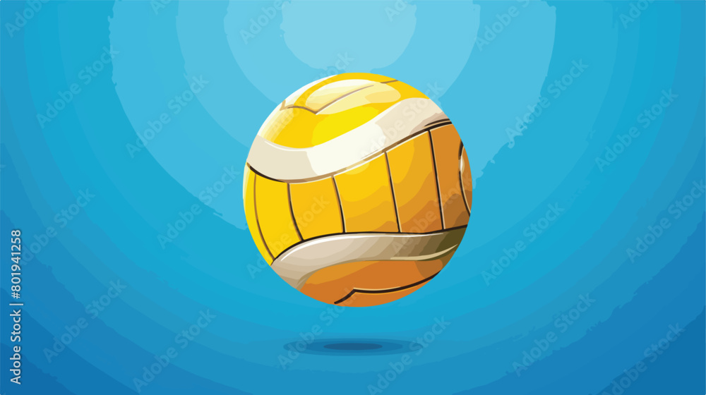 Volleyball ball icon Vector illustration. Vector styl