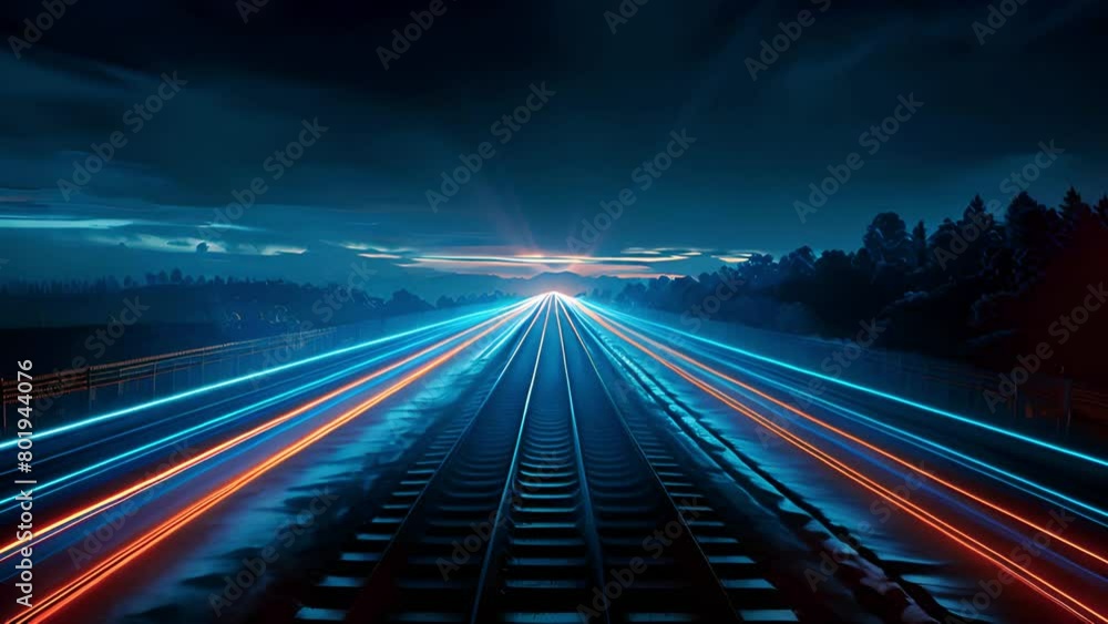 High Speed Flying Lines 3d Animation in Seamless Looping Traffic. Sci-fi Digital Footage Electric Move of Dynamic Streaks in Dark Backdrop. Neon Glowing Rays of Hyperspace in Time Travel Illustration High Speed Flying Lines 3d Animation in Seamless Looping Traffic. Sci-fi Digital Footage Electric Move of Dynamic Streaks in Dark Backdrop. Neon Glowing Rays of Hyperspace in Time Travel Illustration