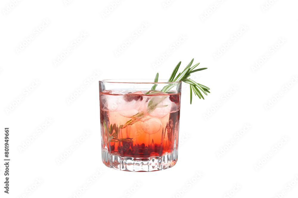 PNG,Pomegranate cocktail in a glass, isolated on white background PNG,Pomegranate cocktail in a glass, isolated on white background