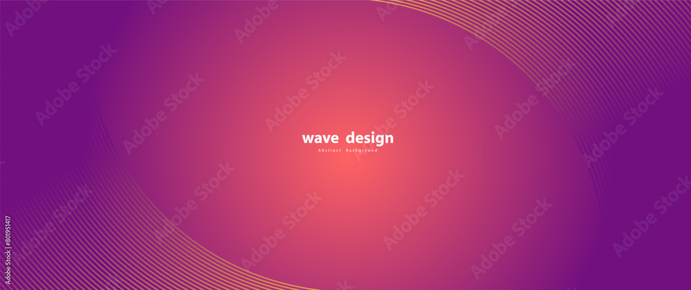 Abstract wave line Background. Vector curve pattern. Brand new style for your business design