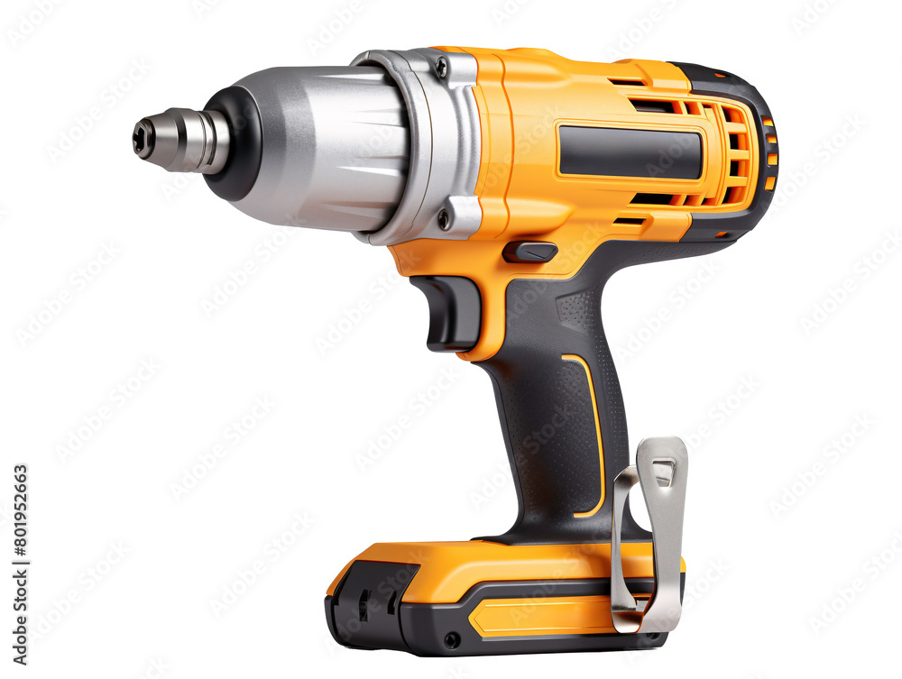 a yellow and black drill