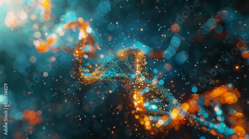 DNA human structure science background ,double helix genetic, medical biotechnology, biology chromosome gene DNA abstract molecule medicine, 3D research health genetic disease, genome ,Microscope,RNA #801956629