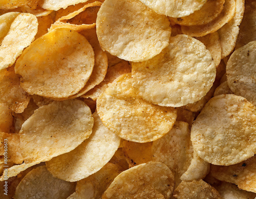 potato chips crisps background