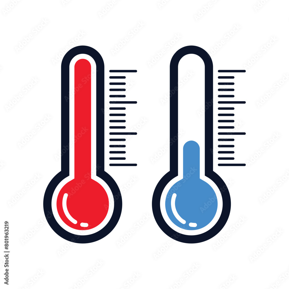 Vecteur Stock Thermometer icon or temperature symbol vector illustration Vecteur Stock Thermometer icon or temperature symbol vector illustration