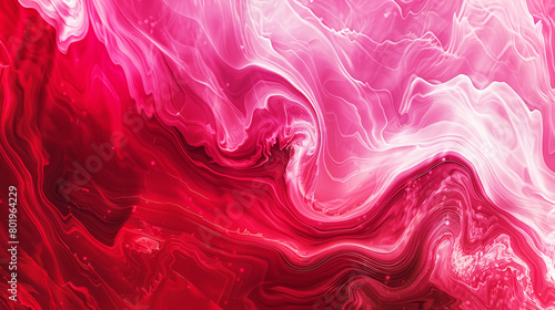 Abstract art background with pink and red colors, 