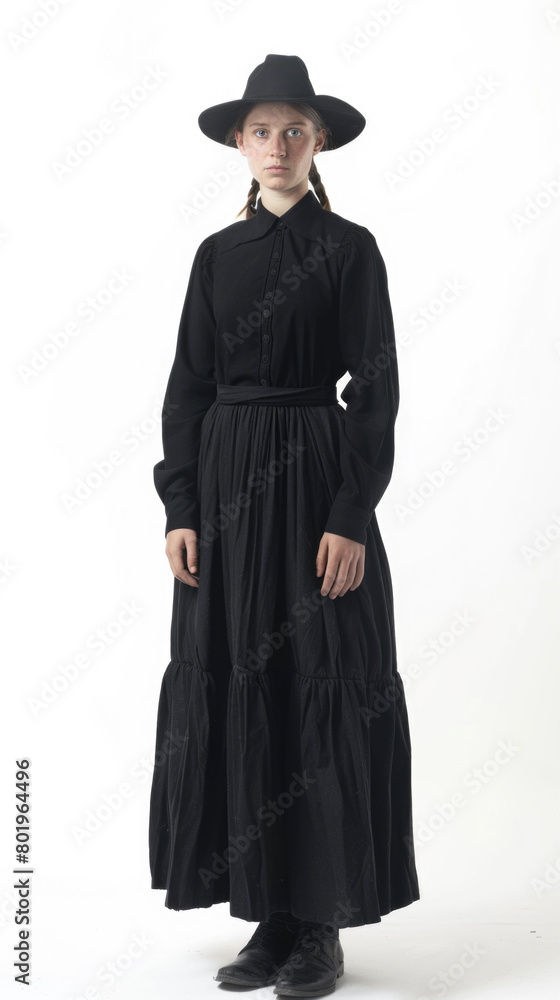 A 35-year-old Amish person A 35-year-old Amish person