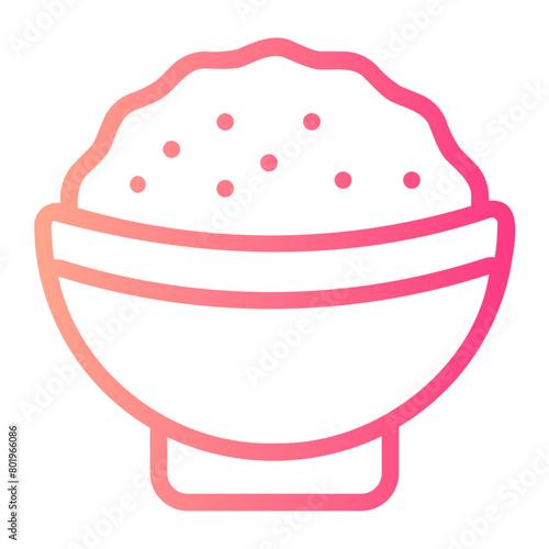 rice gradient icon