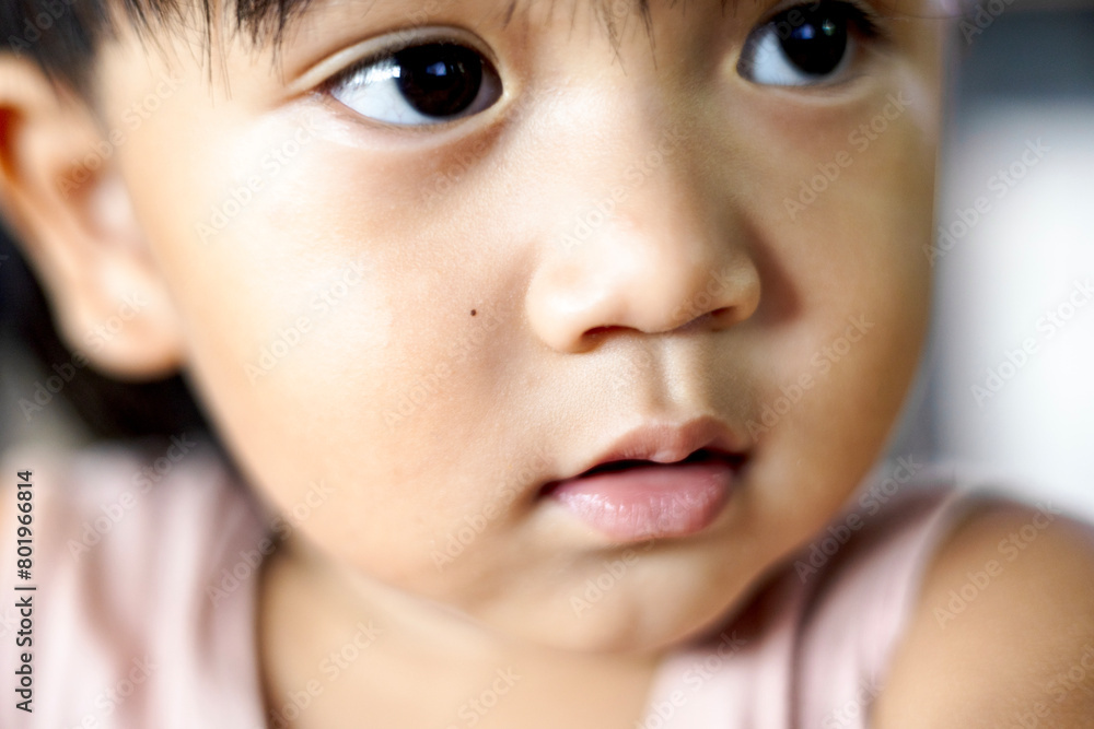 Close Up Of Little Boy Close Up Of Little Boy