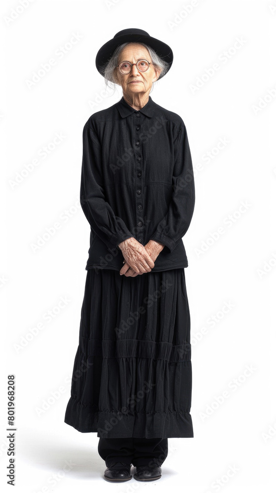 A 5-year-old Amish boy