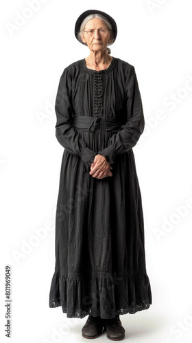 Obraz na płótnie A 75-year-old Amish woman w salonie